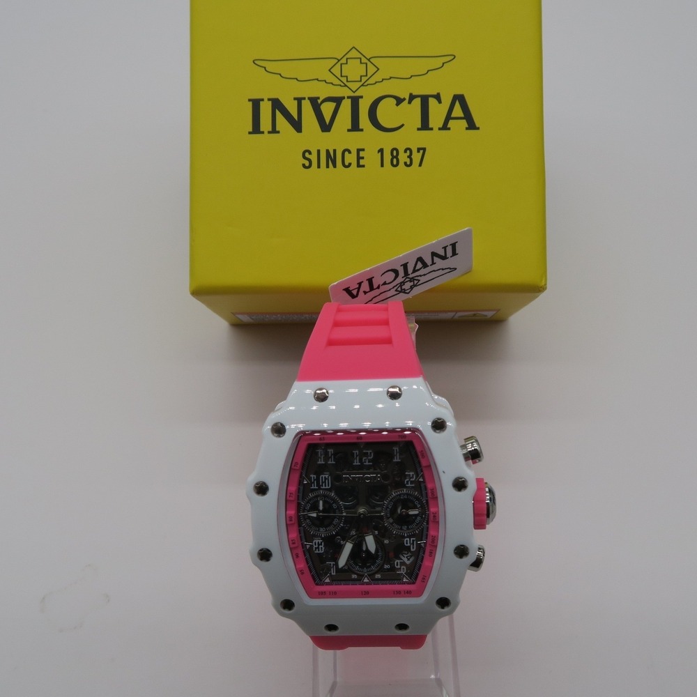 Invicta Racing Corallix Unisex Watch - 40mm, Pink (69606)